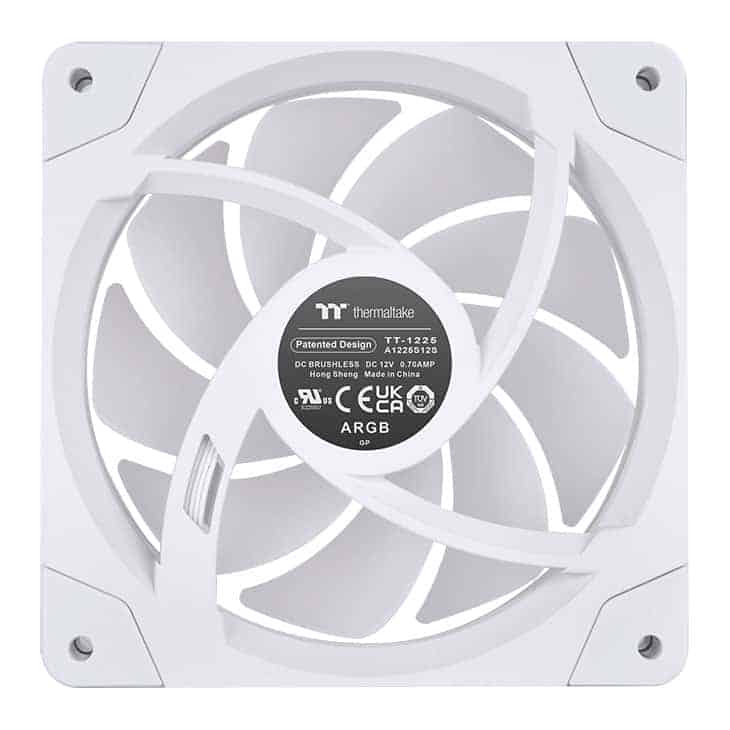 (image for) Thermaltake SWAFAN EX12 ARGB Sync TT Premium Edition White Fan 3 Pack